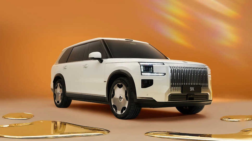 Zeekr Range Rover Конкурент Rolls-Royce и Range Rover от Zeekr поступил в продажу в Китае ...