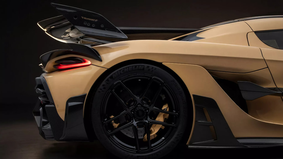 Mansory представил тюнингованный Koenigsegg Jesko Attack с карбоновыми ...